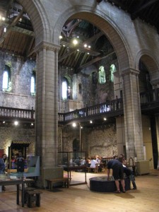 Inside Norwich Castle